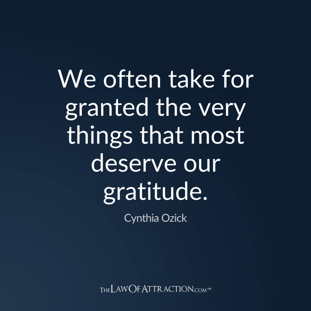 Gratitude Quotes By Cynthia Ozick