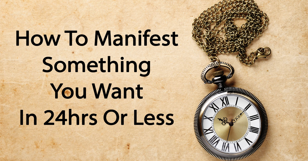 How To Manifest Anything You Want